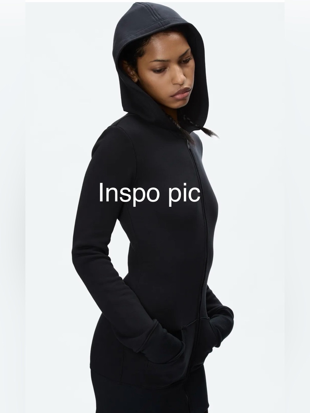 100% Merino Wool Banana Republic Black Hooded Drawstring Utility Jacket